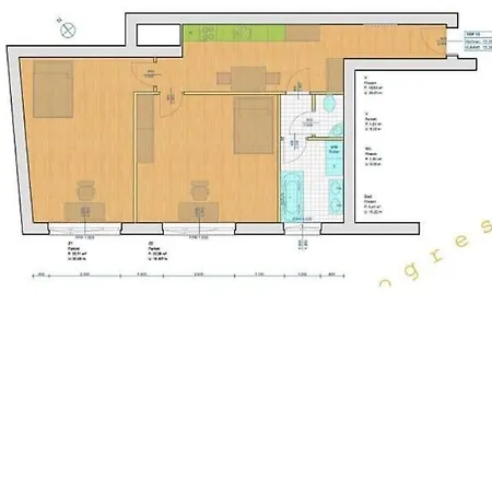 דירה Grossraeumig Und Zentral Inklusive Parkplatz *